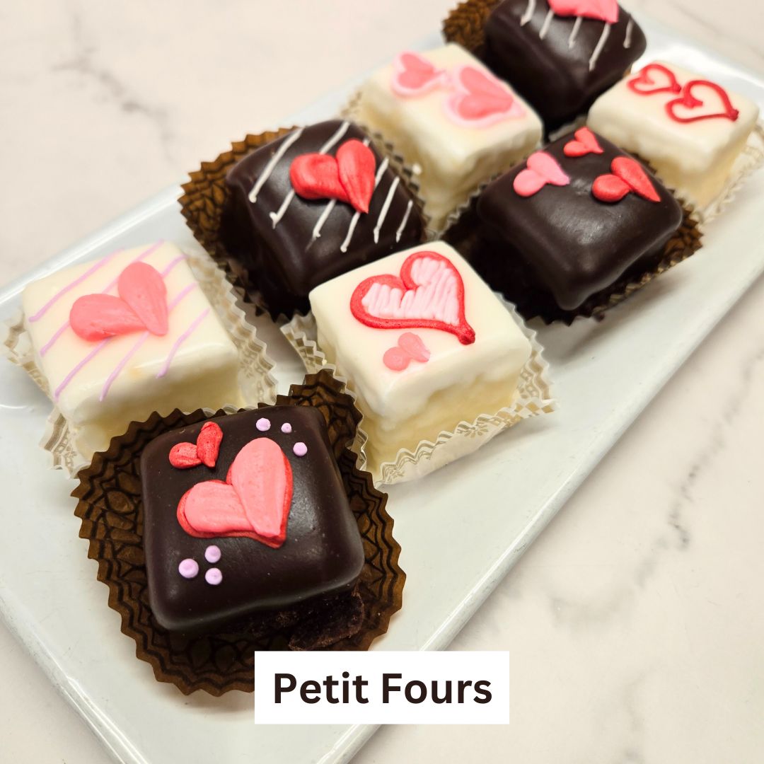 Valentine's Petit Fours - 6 pack