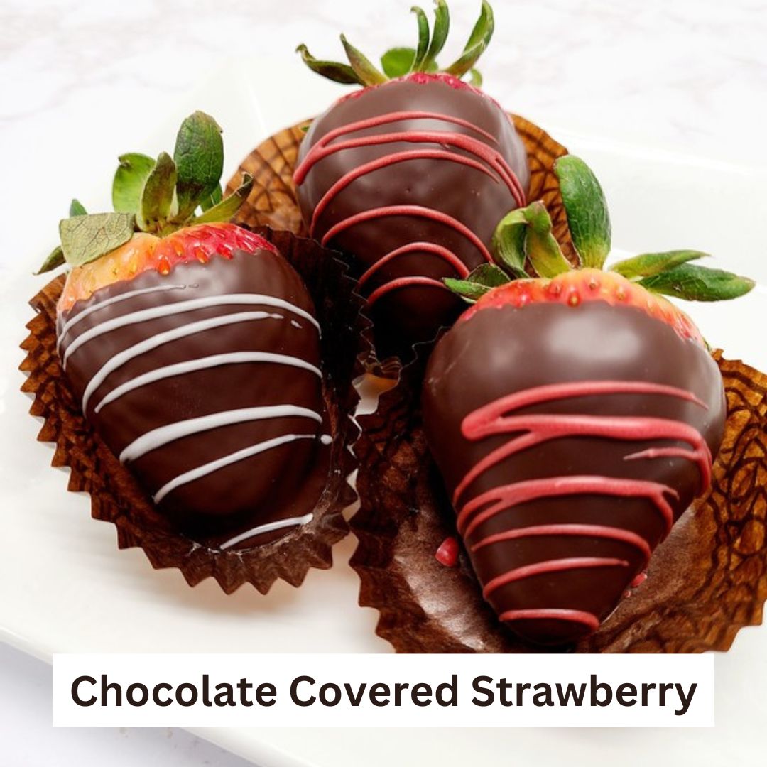 Valentine's Chocolate Covered Strawberries - 6 Count