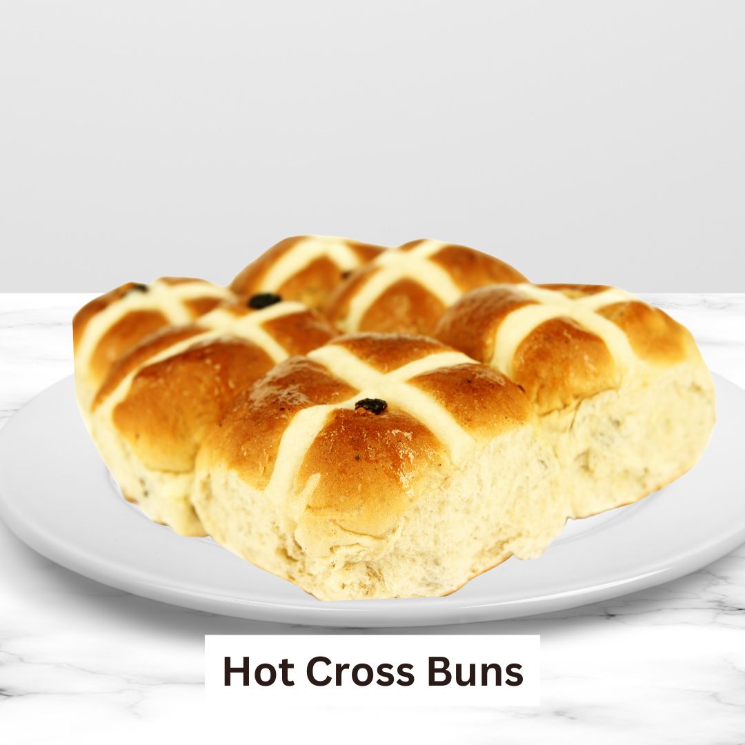 Hot Cross Buns - 6 Pack