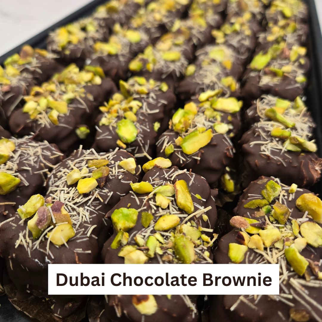 Dubai Chocolate Brownie - 4 Pack