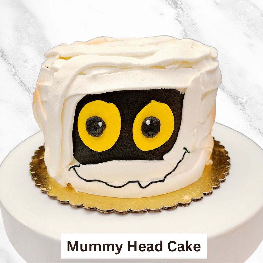 7" Mummy Head Cake