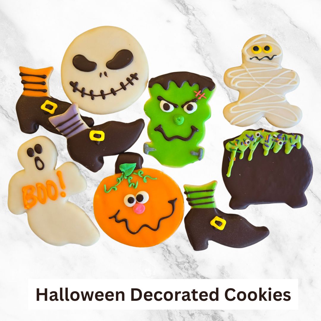 Halloween Decorated Cookies - 1 Dzn
