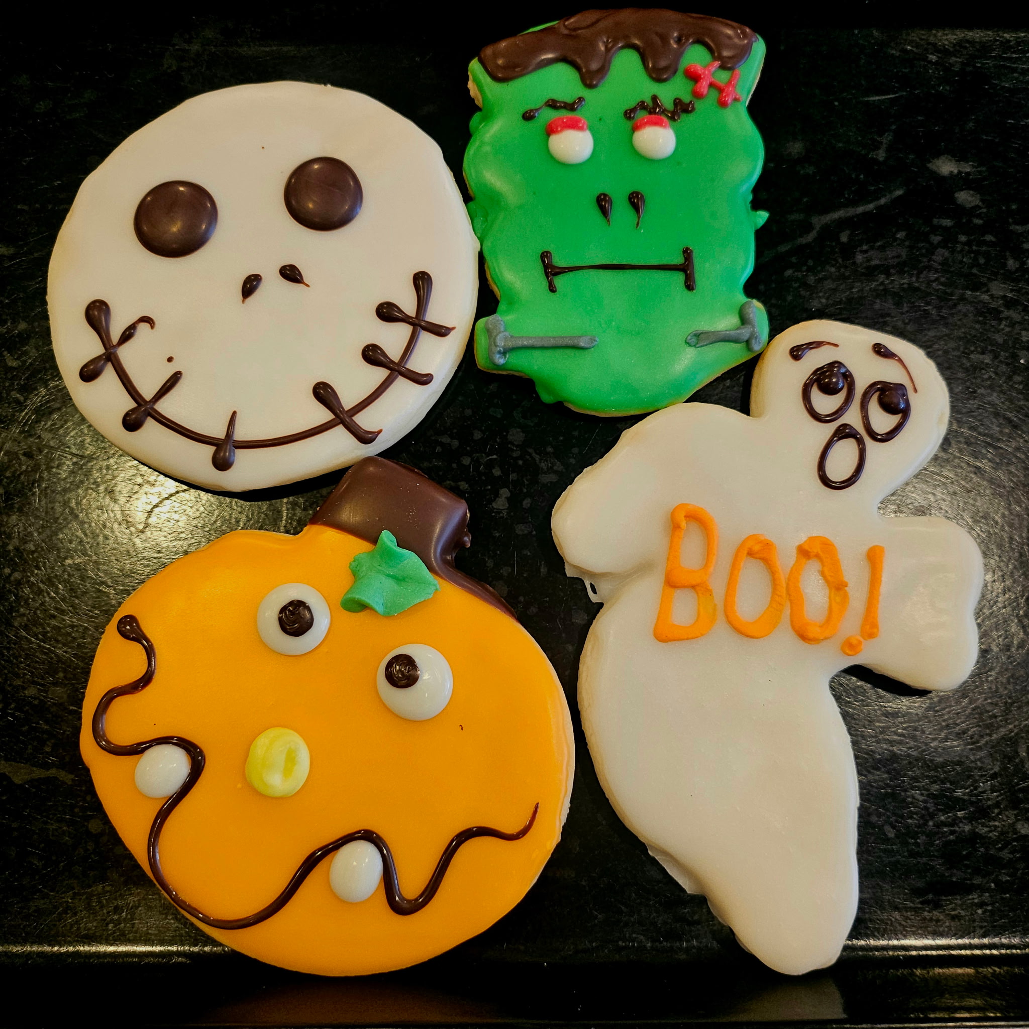 Halloween Decorated Cookies - 1 Dzn
