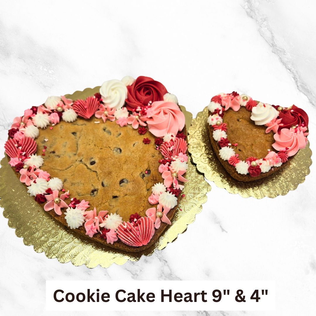 Heart Cookie Cake