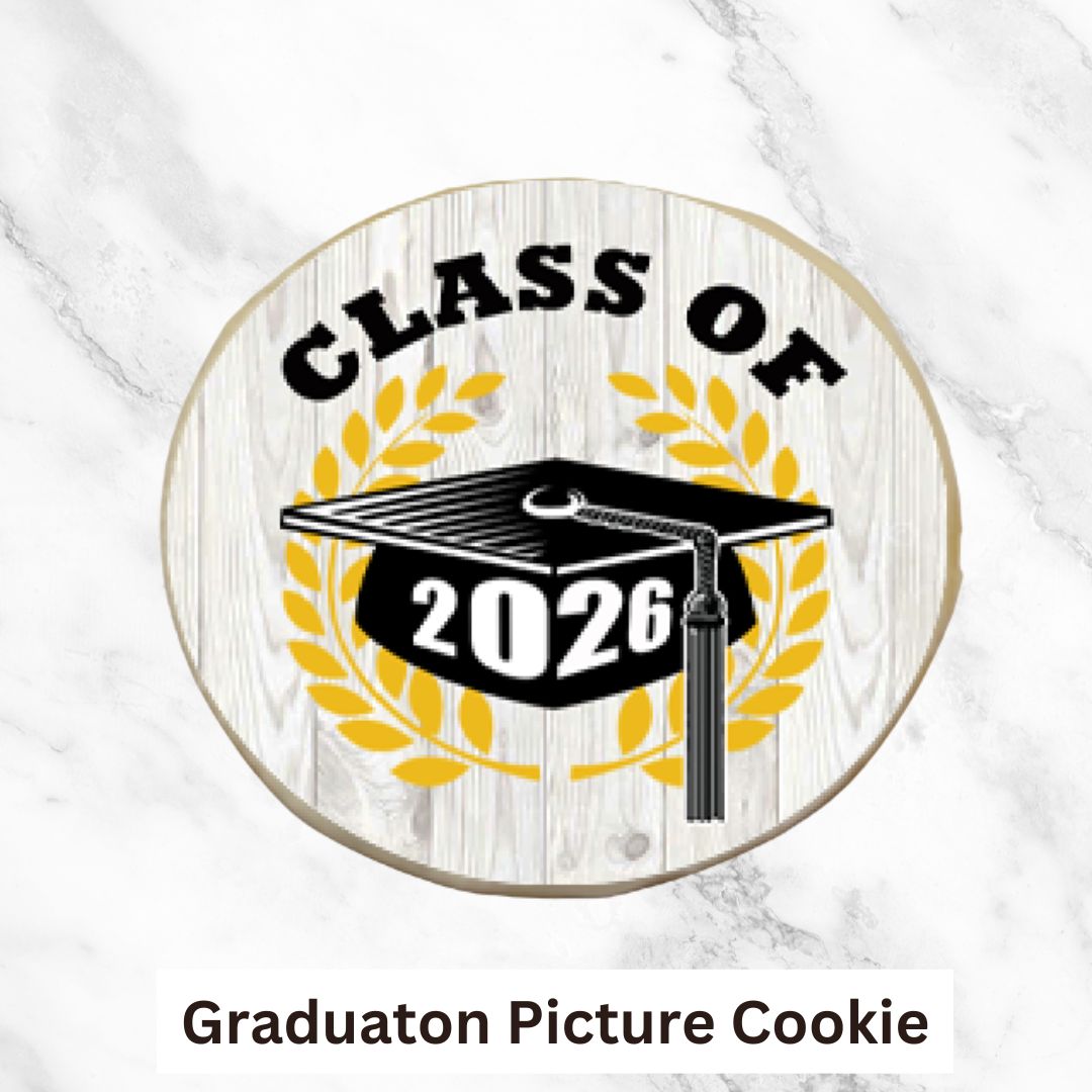 Graduation Cookie Picture Image - 4 Pack