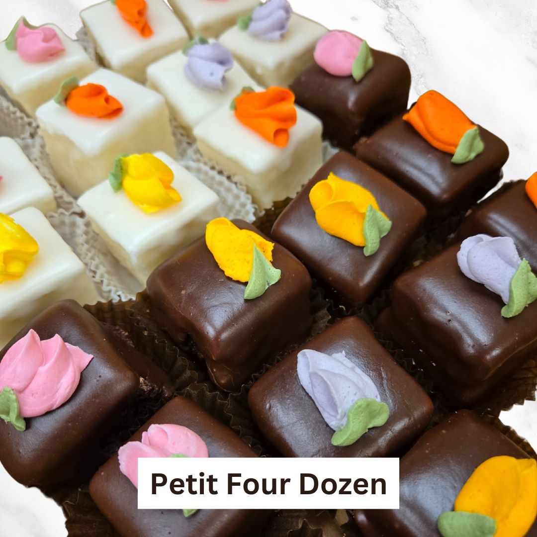 White Petit Four - Dozen