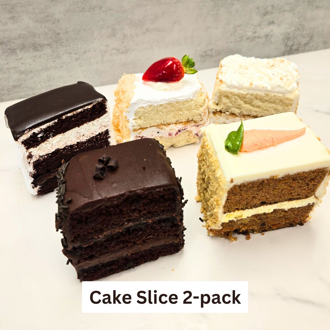 Cake Slice Buttercream - 2 Pack