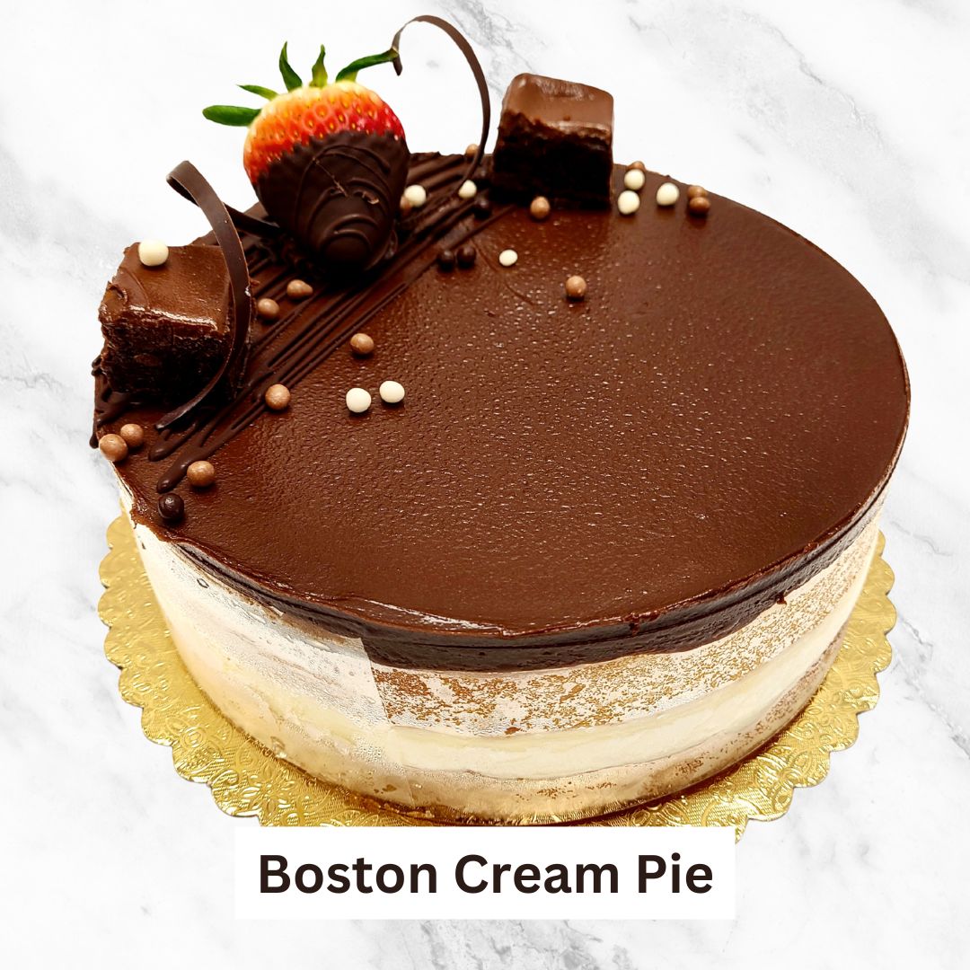Boston Cream Pie Torte