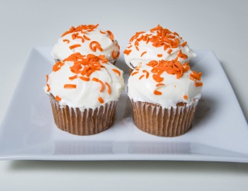 Four Carrot Cupcakes